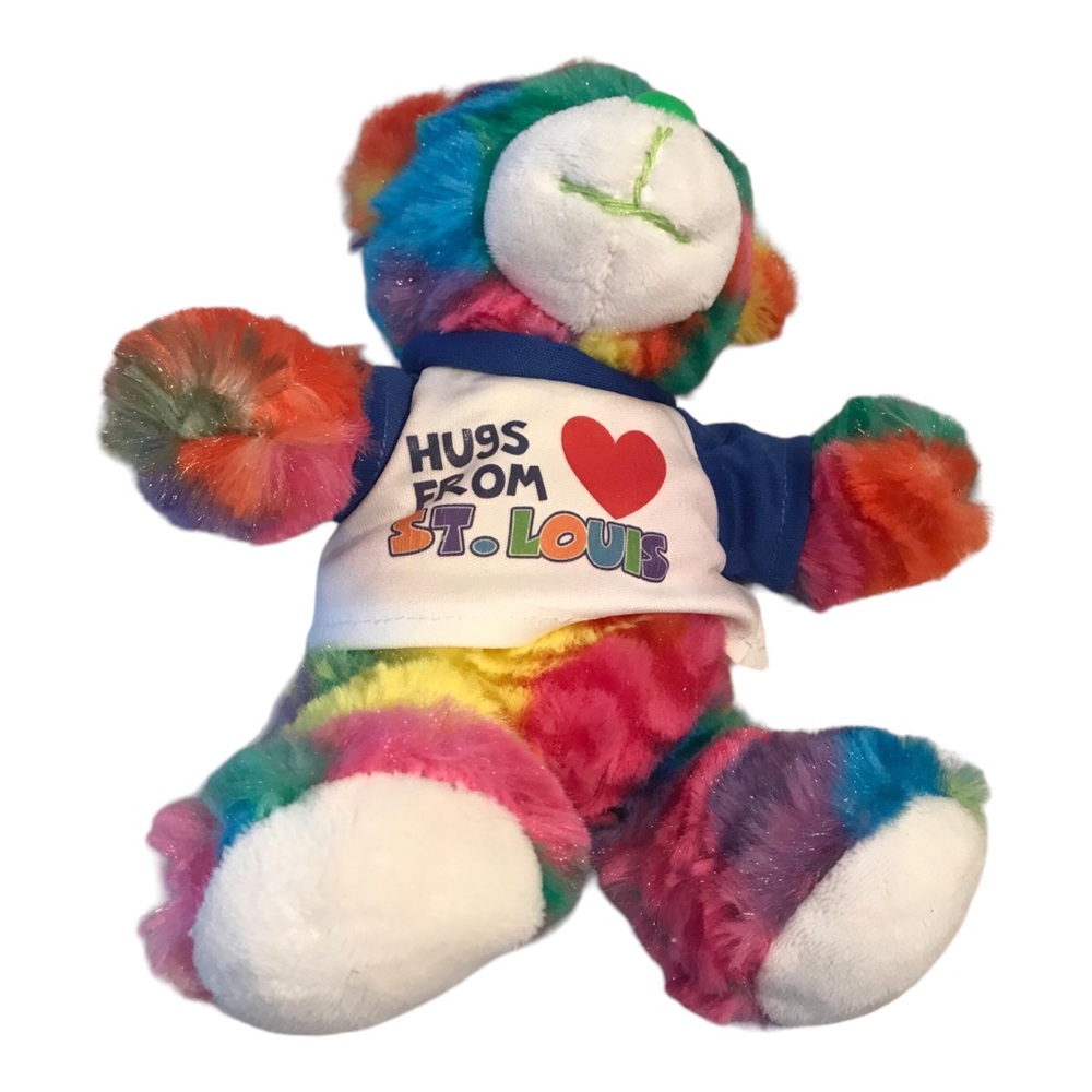 Totally Teddies Rainbow Plush/Stuffed Animal